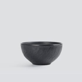 Chén Cơm Vân Đá BV377 Superware melamine đen nhám 11.5 x 11.5 x 5.8 cm