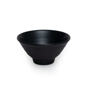 Chén CX15N màu đen nhám Fataco melamine 12.1 x 6.0cm