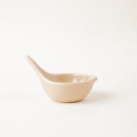 Chén Decor CO47 Fataco melamine màu kem 6.9 x 5.7 cm