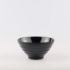 Chén Kiểu Nhật BV020-5 Superware melamine đen bóng 12.2 x 12.2 x 6.1 cm