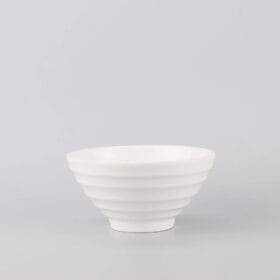 Chén Kiểu Nhật BV020-5 Superware melamine trắng sứ 390ml