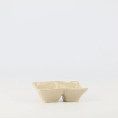 Chén Tương 2 Ngăn Nhựa Melamine Nâu Đá Superware DV116-4.5 - Chén Chấm 2 Ngăn