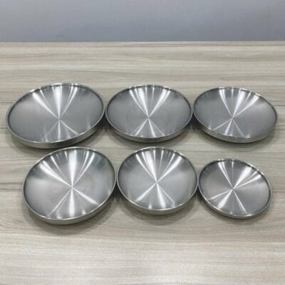 Dĩa 2 Lớp Inox 304