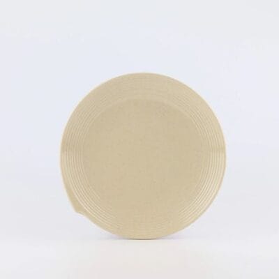 Dĩa Tròn Cạn Dày Nhựa Phíp Nâu Đá Superware P088 - Dĩa Phíp Cầm Chắc Tay