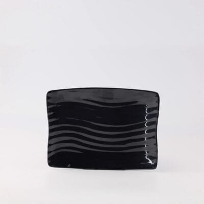 Dĩa Chữ Nhật PV063-8 Màu Đen Superware Melamine 20cm