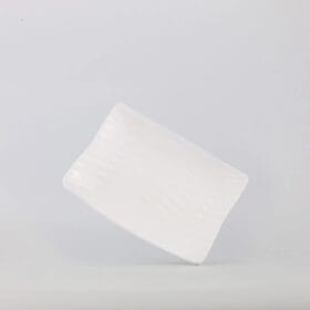 Dĩa Chữ Nhật PV063-8 Superware melamine trắng sứ 20 x 15.5 x 2.5 cm