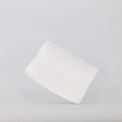Dĩa Chữ Nhật 8 PV063-8 Superware Melamine Trắng Sứ