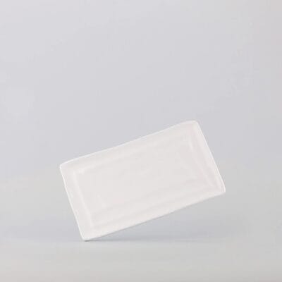 Dĩa Chữ Nhật 9 PV123-9 Superware Melamine Trắng Sứ