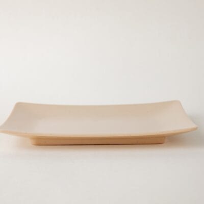Dĩa Chữ Nhật DCN237 Màu Kem Fataco Melamine