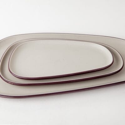 Dĩa CN Decor Cạn DOV206N Nhám Hai Lớp Fataco Melamine 3 Cỡ