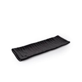 Dĩa DCN128N màu đen nhám Fataco melamine 32.2 x 10.2 x 2.2cm