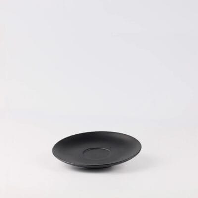 Dĩa Lót Chén PV178 Đen Nhám Superware Melamine 15cm