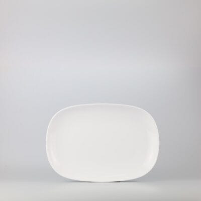 Dĩa Oval Ảo Superware Melamine Trắng Sứ 3 Cỡ