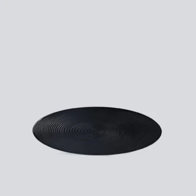 Dĩa Oval Gân Đen Nhám Superware Melamine 3 Cỡ