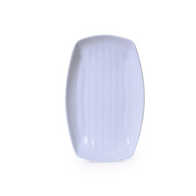 Dĩa Oval Sâu DCN96 Fataco Melamine Trắng 3 Cỡ