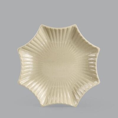 Dĩa Ngôi Sao Nhựa Melamine Nâu Đá Superware P095 - Dĩa Phíp Tạo Hình Độc Đáo