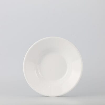 Dĩa Tròn Sâu Superware Melamine Trắng Sứ 4 Cỡ