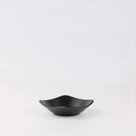 Dĩa Sâu Nhám PV138 Superware melamine đen nhám 13.2 x 13.2 x 3.5 cm