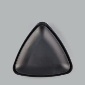 Dĩa Tam Giác PV160 Superware melamine đen nhám 20.5 x 20.5 x 3.5 cm