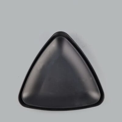 Dĩa Tam Giác PV160 Đen Nhám Superware Melamine 3 Cỡ