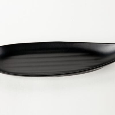 Dĩa Lá DL77 Màu Đen Nhám Fataco Melamine