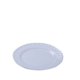 Dĩa Tròn Xoắn DO06 Fataco melamine trắng Ø 14.4 x 1.1 cm