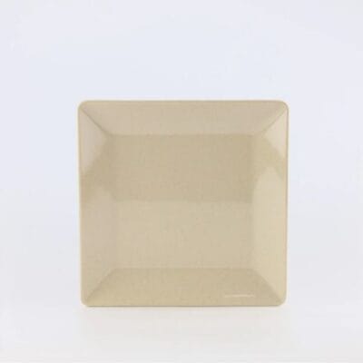Dĩa Vuông Dày Nhựa Melamine Nâu Đá Superware EX070-8 - Dĩa Phíp Vuông Cao Cấp