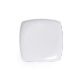 Dĩa Vuông DV206 Fataco melamine trắng 16.7 x 3.1 cm
