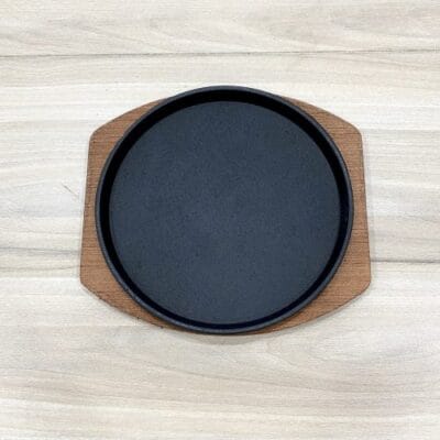 Vỉ gang nướng bò tròn 30cm bếp nướng nhà hàng