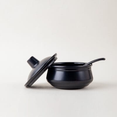 Hũ Gia Vị HU101N Màu Đen Nhám Fataco Melamine