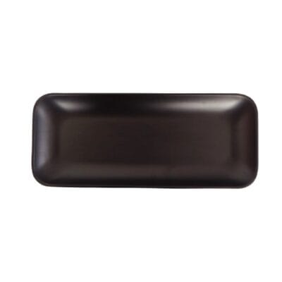 Khay Dao Dĩa PV159 Đen Nhám Superware Melamine 27cm