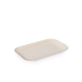 Khay Khăn KHV8 Fataco melamine màu kem Ø 17.0 x 10.6 x 1.4 cm