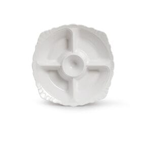Khay Lẩu KL02 Fataco melamine trắng 27.0 x 27.0 x 5.4 cm