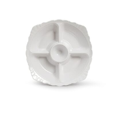 Khay Lẩu KL02 Fataco Melamine Trắng 2 Cỡ
