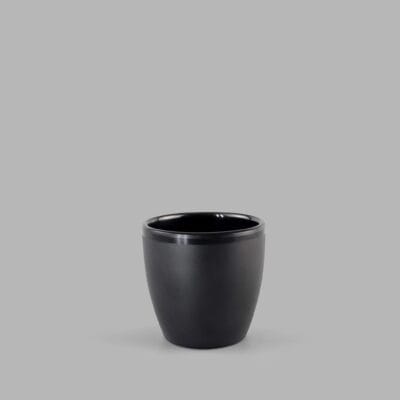 Ly Bầu Nhám C142 Đen Nhám Superware Melamine 7.5cm