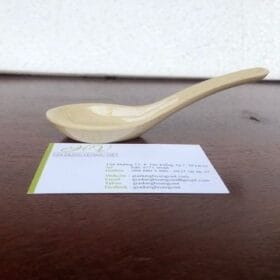 Muỗng Cơm Nhựa Phíp Nâu Đá Superware SP303 - Thìa Ăn Cơm Nhựa Melamine - Ảnh chính