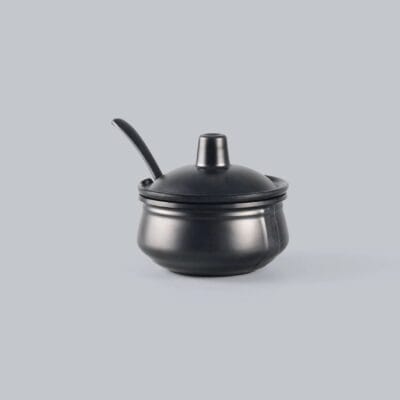 Thố Gia Vị Có Nắp BL440-3.5 Đen Nhám Superware Melamine