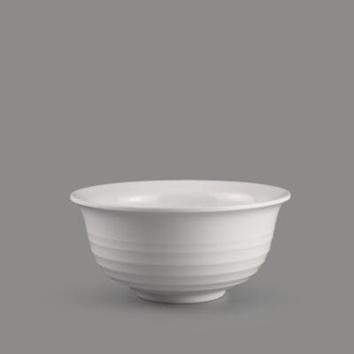 Tô Loe Có Vân Superware Melamine Trắng Sứ 3 Cỡ