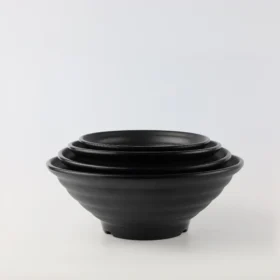 Tô Nhám Mờ BV322 Superware melamine đen nhám 15 x 15 x 5.5 cm