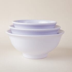 Tô Tròn Cao Viền D43 Fataco melamine trắng Ø 15.0 x 8.0 cm