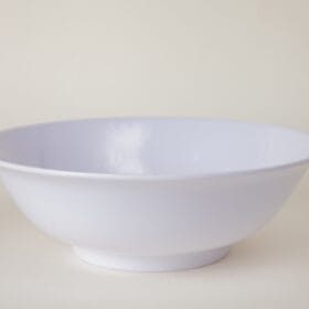Tô Tròn Đại TO822 Fataco melamine trắng 24.5 x 7.9 cm