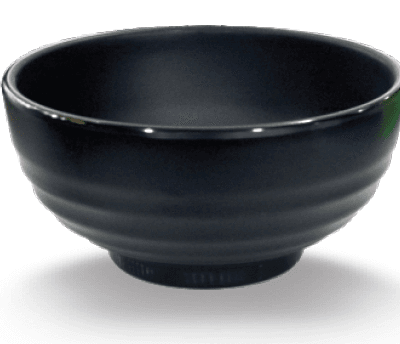 Tô Tròn BV105-6.5 Đen Nhám Superware Melamine 16cm