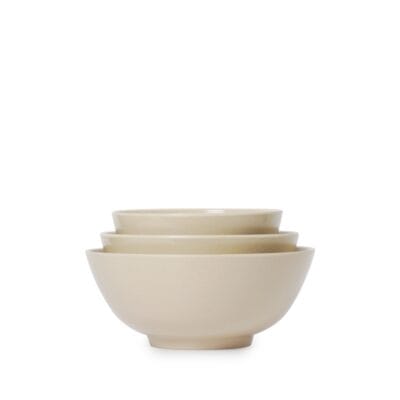 Tô Tròn Sâu Màu Kem Fataco Melamine