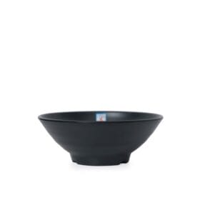Tô V Cạn màu đen nhám Fataco melamine Ø 14.8 x 5.6 cm