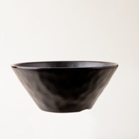 Tô Vân Đá màu đen nhám Fataco melamine Ø 15.0 x 6.2 cm