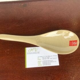 Vá Cơm Tròn Nhựa Melamine Nâu Đá Superware SP237 - Muôi Cơm Tròn Melamine - Ảnh chính